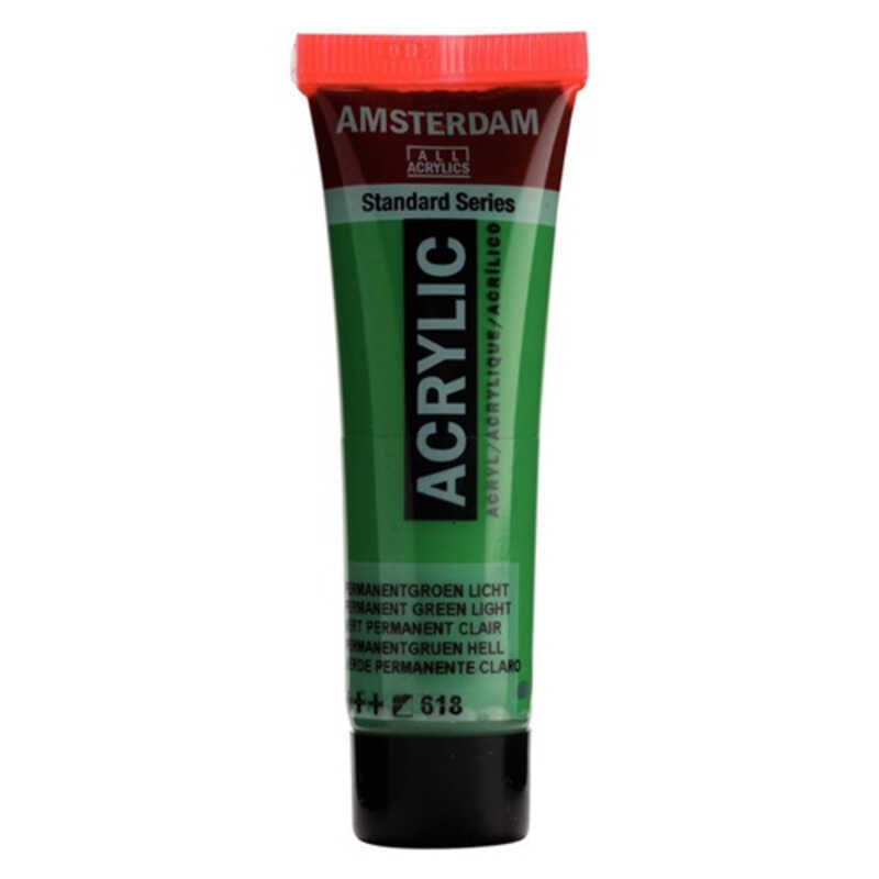 acrilica amsterdam 20ml verde perm claro