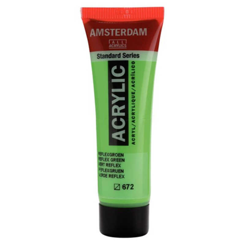 acrilica amsterdam 20ml verde reflex