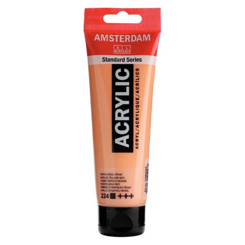 acrilic amsterdam 120ml. amari nap rojo