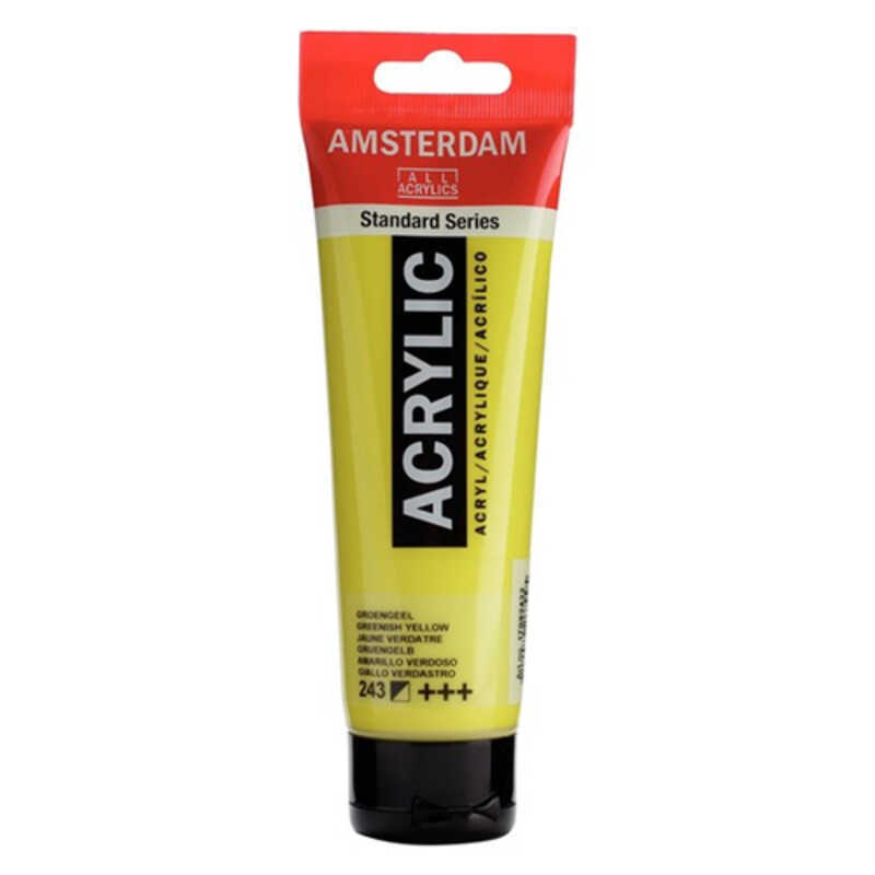 acrilic amsterdam 120ml. amarill verdoso