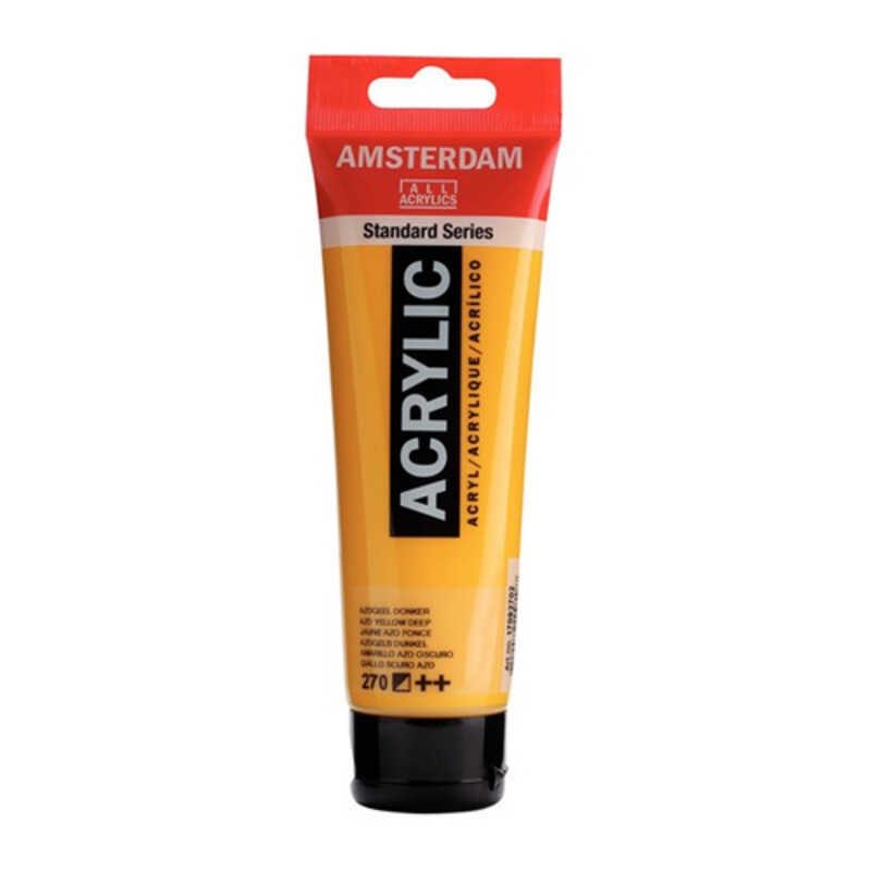 acrilic amsterdam 120ml. amaril azo oscu