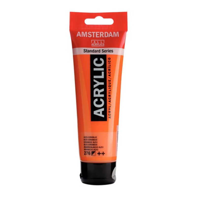 acrilic amsterdam 120ml. naranja