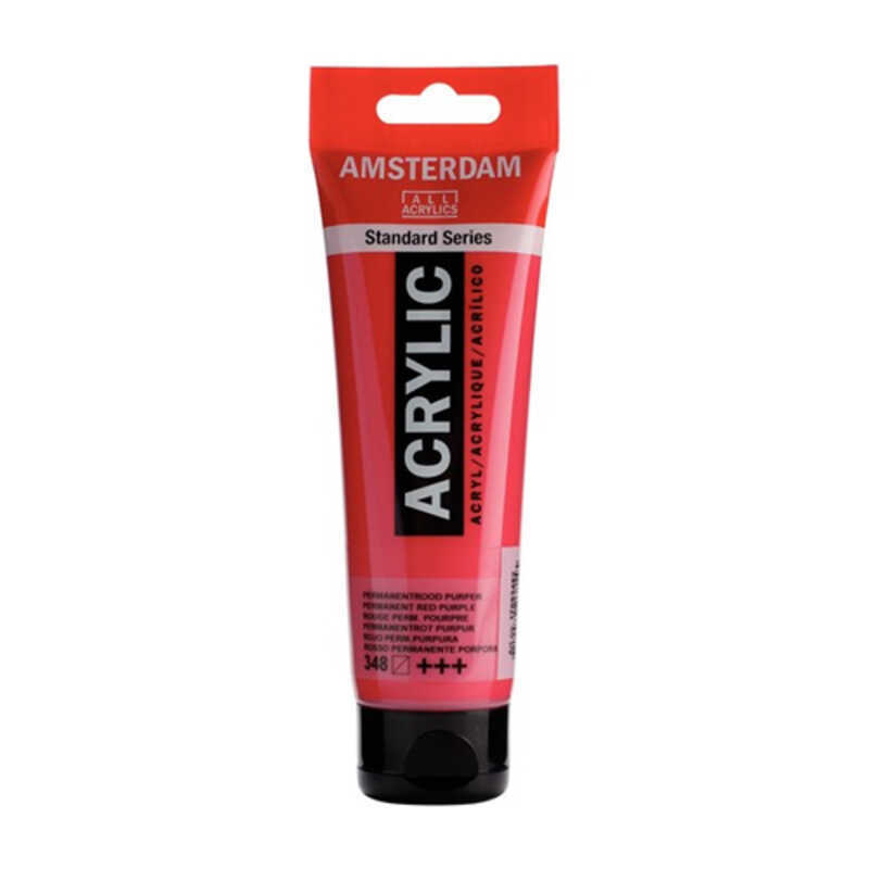 acrilic amsterdam 120ml. rojo p. purp