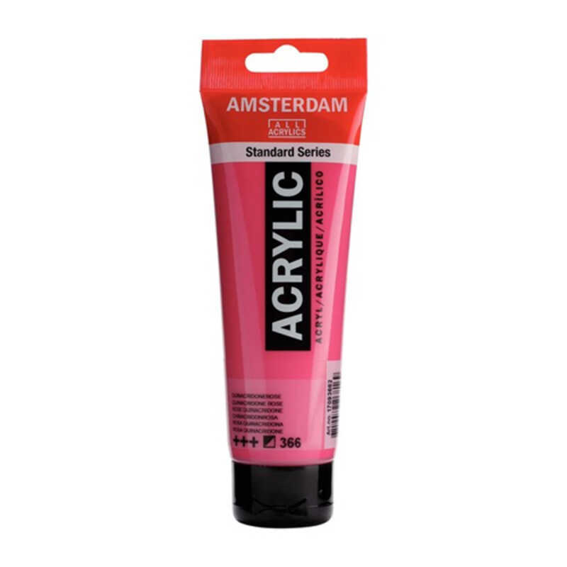 acrilic amsterdam 120ml. rosa quinacrido