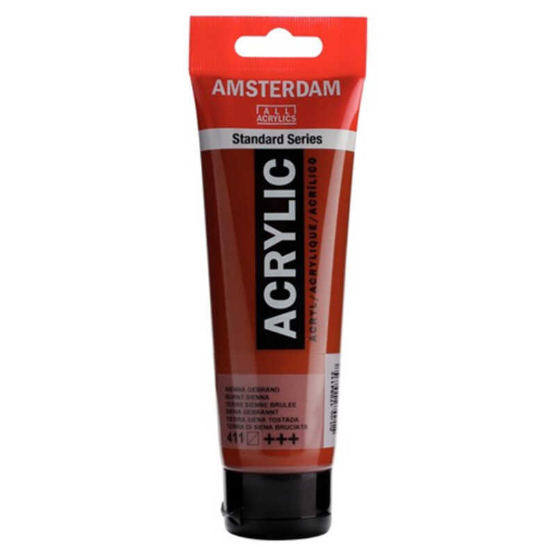 acrilic amsterdam 120ml. siena tostado