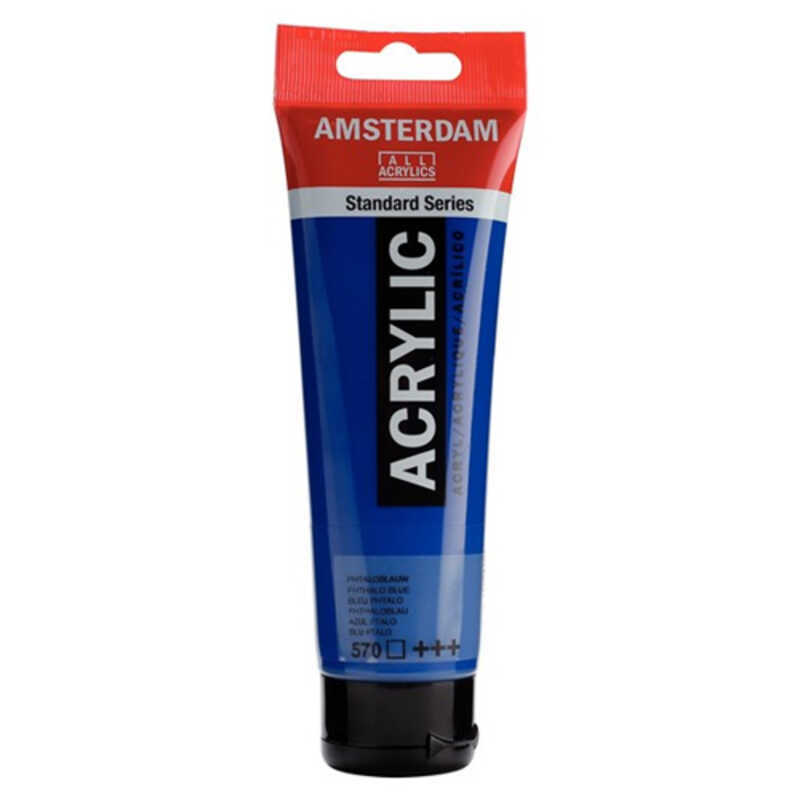 acrilic amsterdam 120ml. azul phtalo