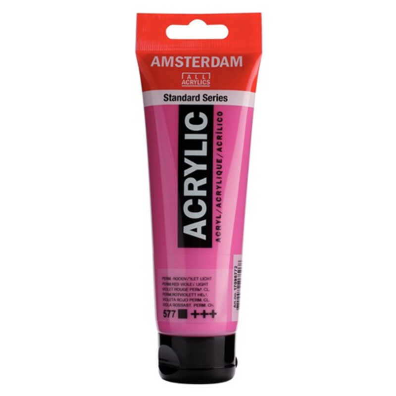 acrilic amsterdam 120ml. violeta rojo cl