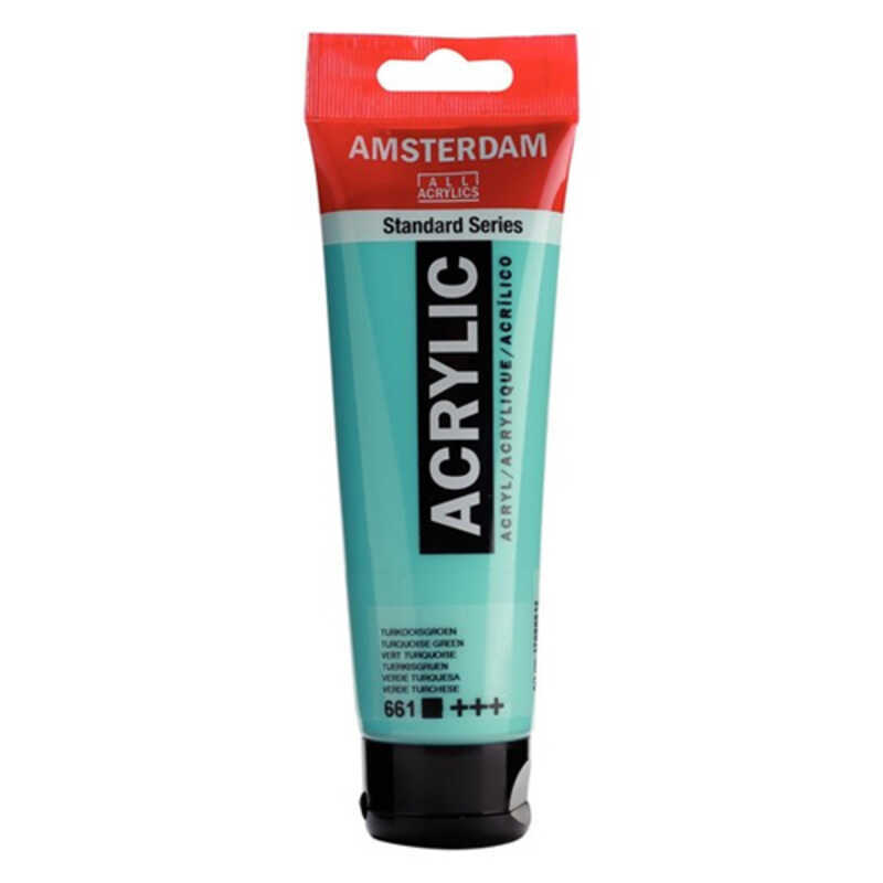 acrilic amsterdam 120ml. turquesa