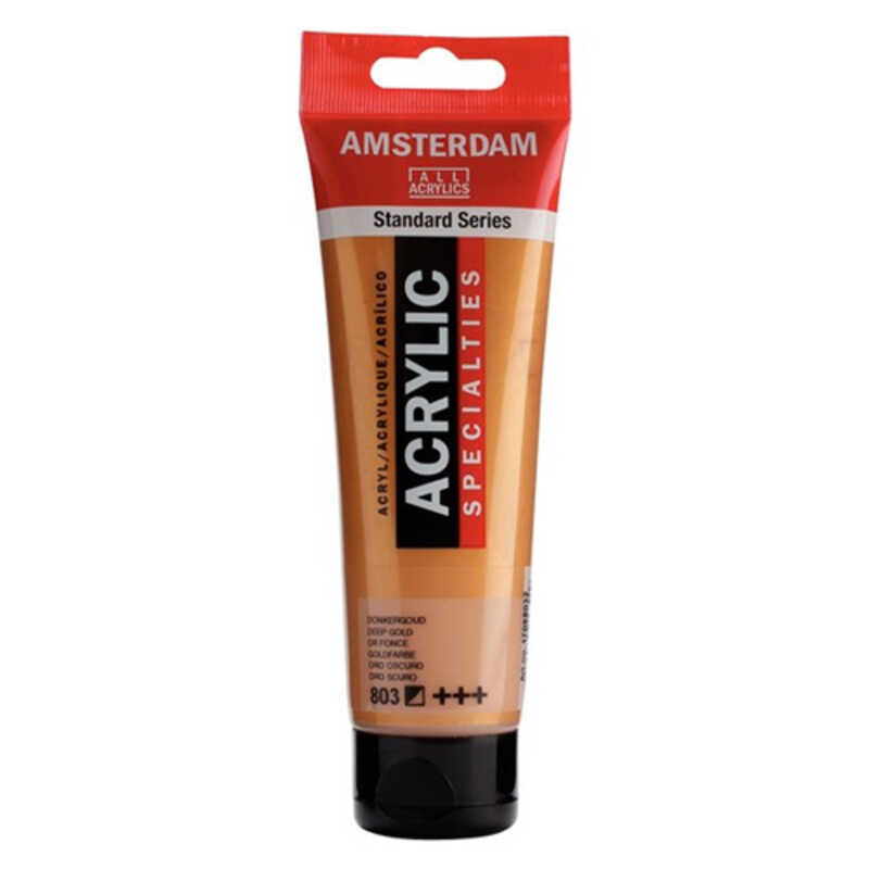 acrilica amsterdam 120ml oro oscuro