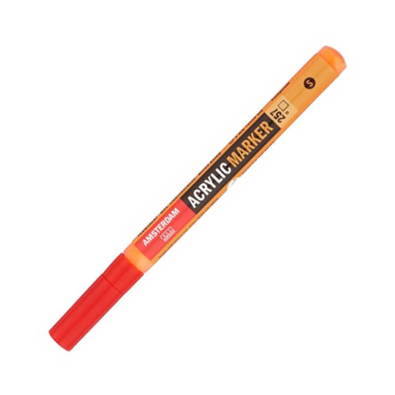 rotulador acrilic 1-2mm naranja reflex