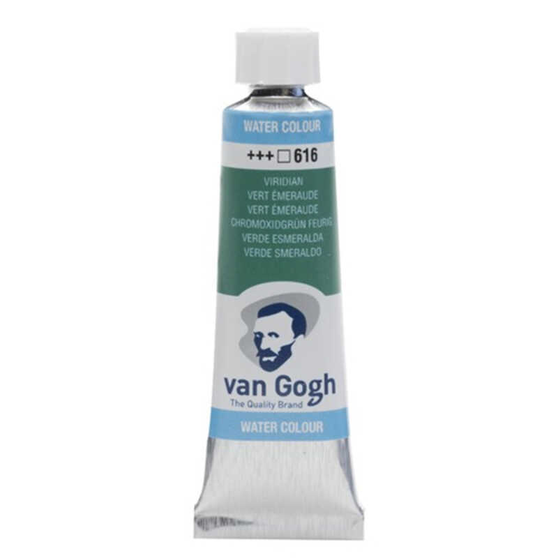 aquarela tub 10ml verd esmeralda v.gogh
