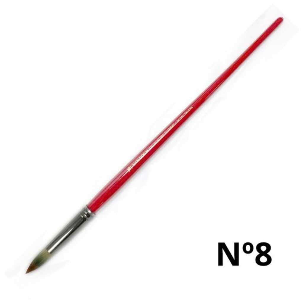 pincel oleo/acril largo sintet. 276 nâ§8