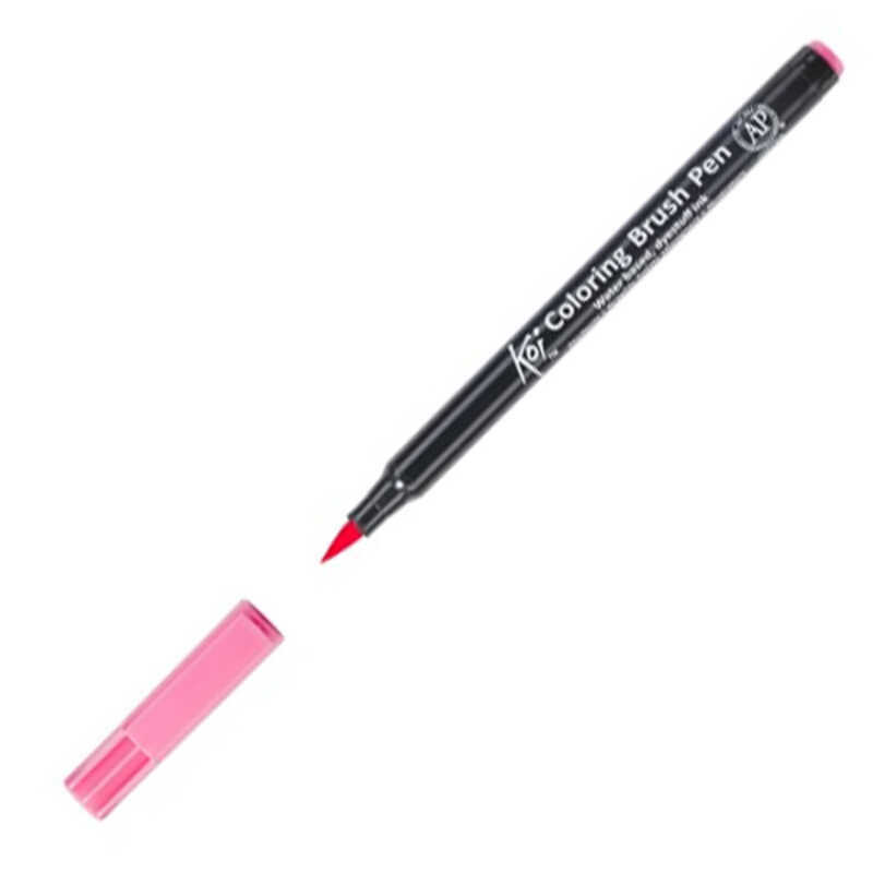 rotulador brush koi magenta
