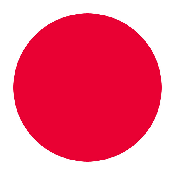 se¥al autoadhesiva punto rojo cristales