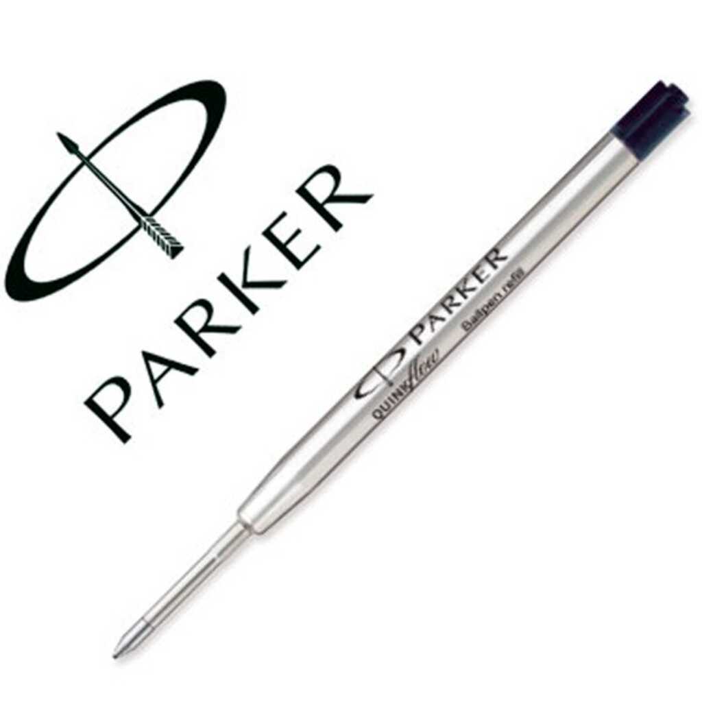 recambio parker punta fina negro
