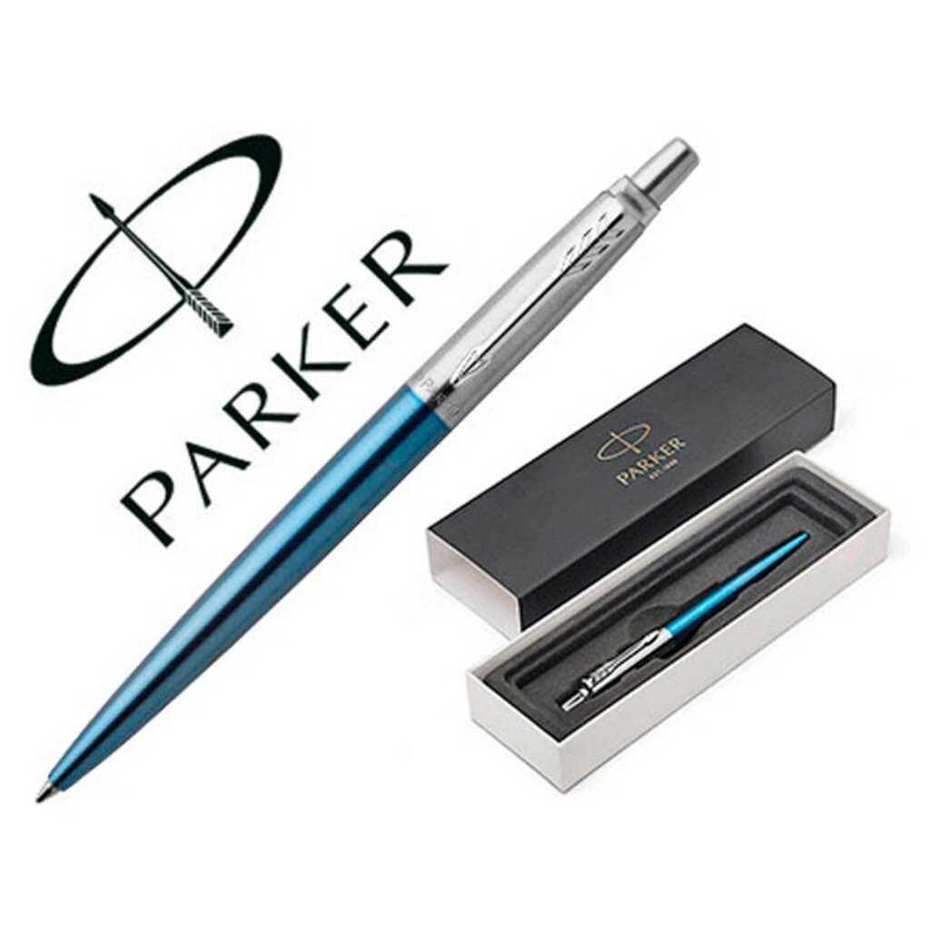 boligrafo parker jotter core water. azul