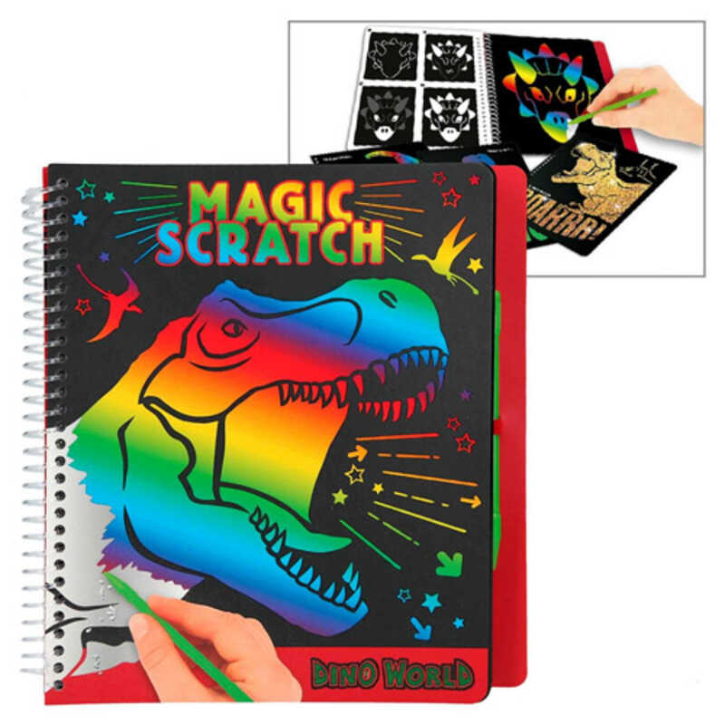 dino world magic-scratch book  dino world magic-scratch book