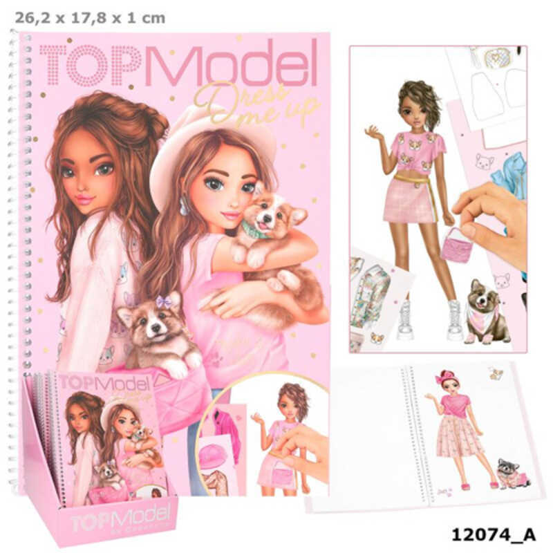 topmodel cuaderno dress me up