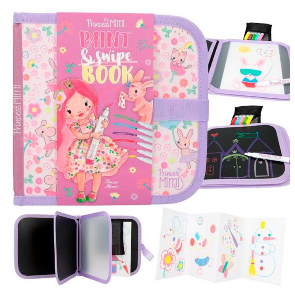 princess mim libro para pintar y borrar