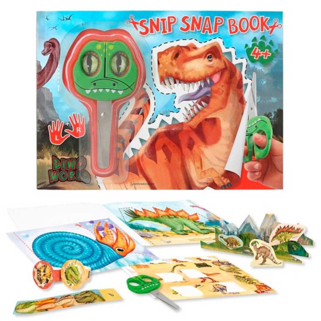 dino world libro snip snap