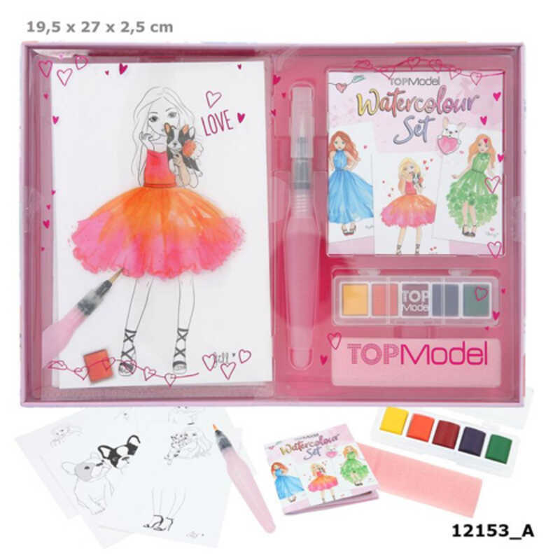 topmodel set de acuarelas