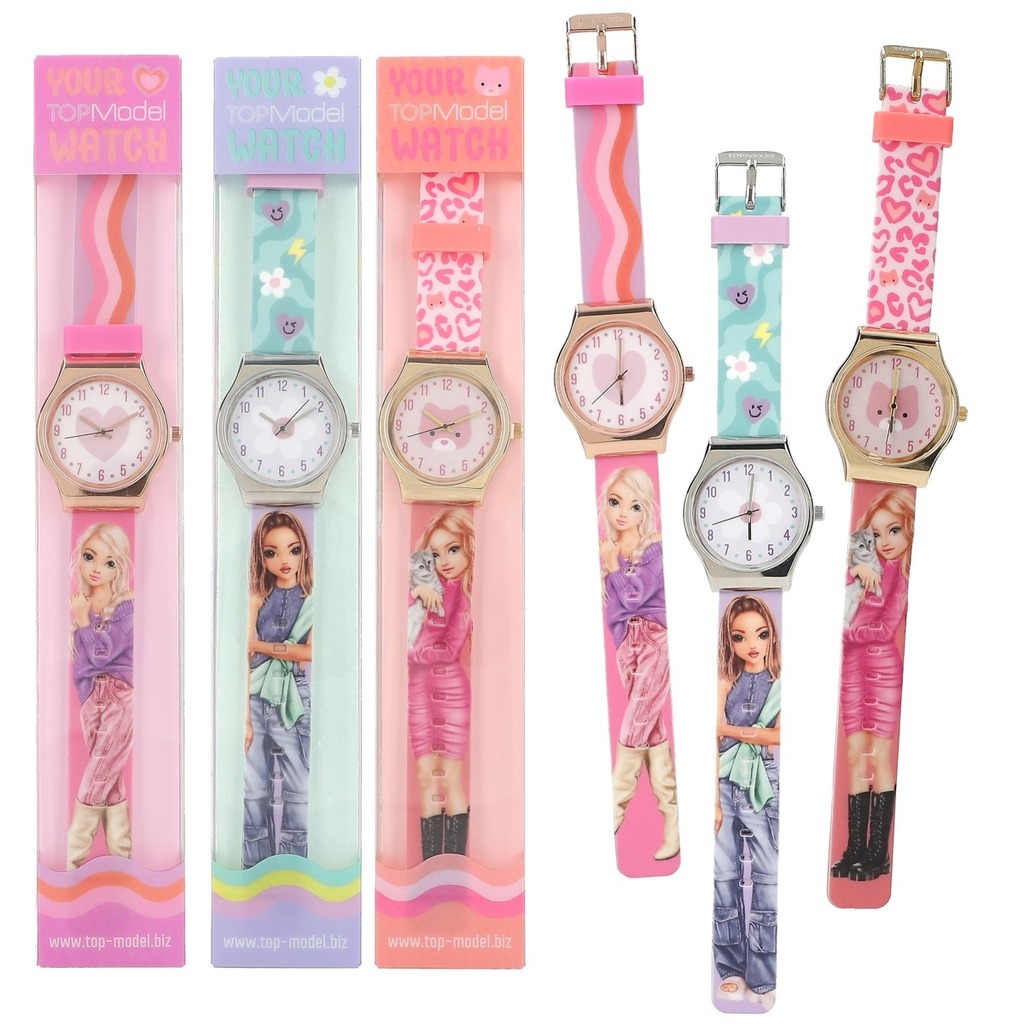 topmodel reloj de pulsera de silicona