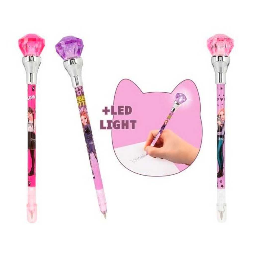 top model boligrafo con luz reb el kitty