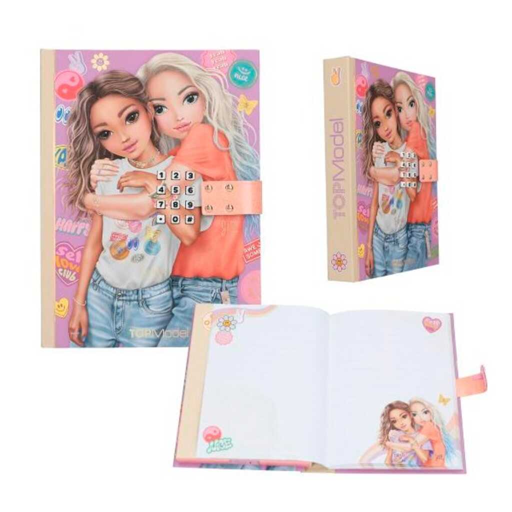 diario con codigo secreto topmodel