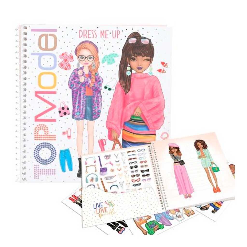cuaderno dress me up topmodel