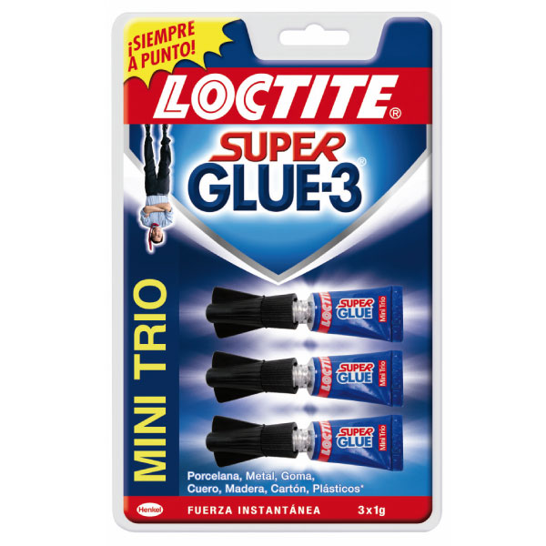 superglue-3 mini trio 3x1gr loctite