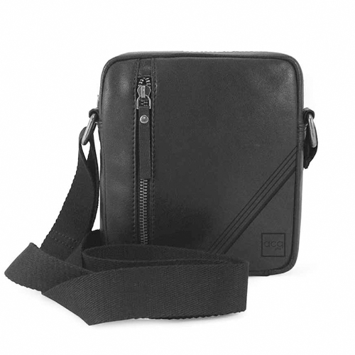 bolso acq 'kensington' piel negro