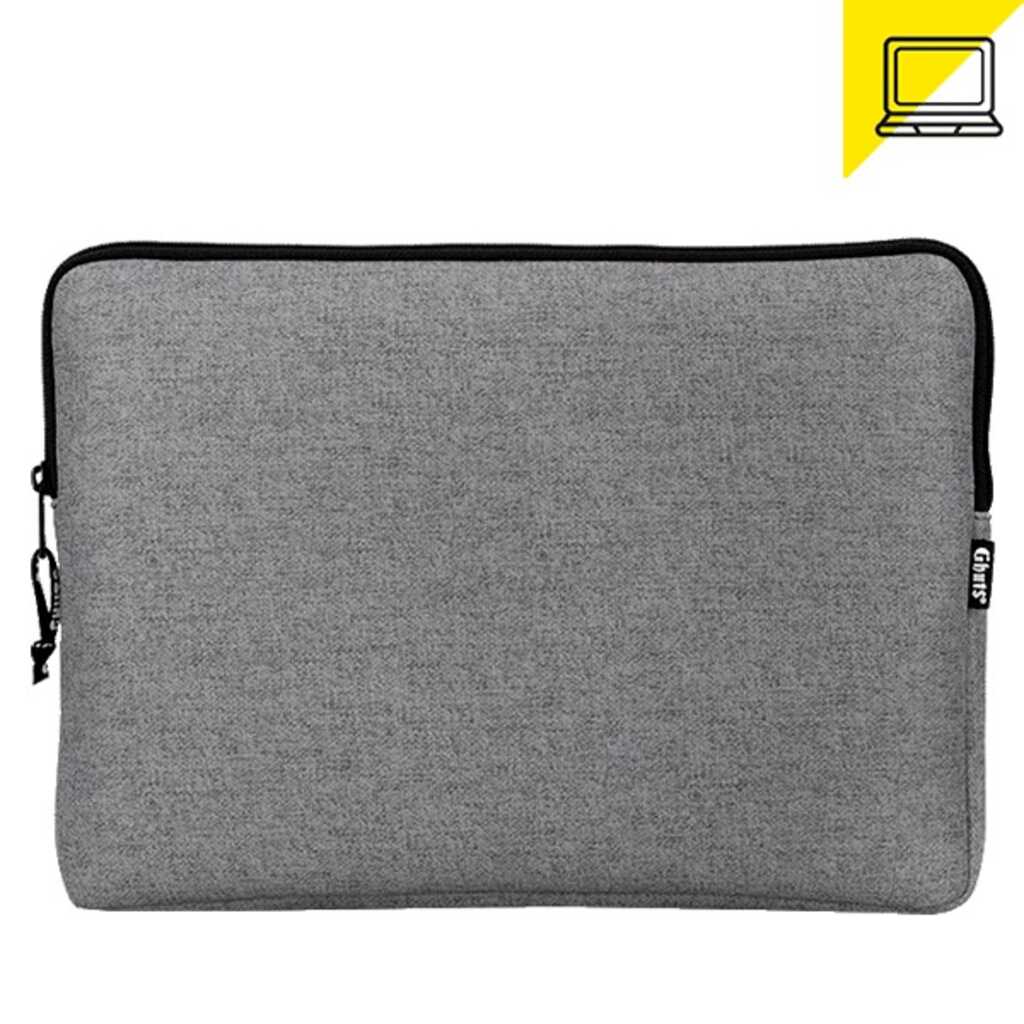 bolsa laptop gh207 silver grey l46