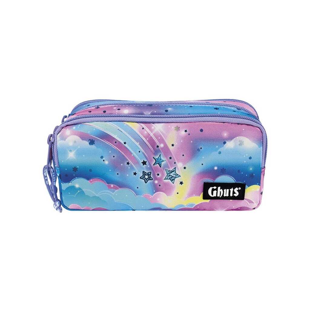 estuche 3 cremalleras gh243 cloud stars