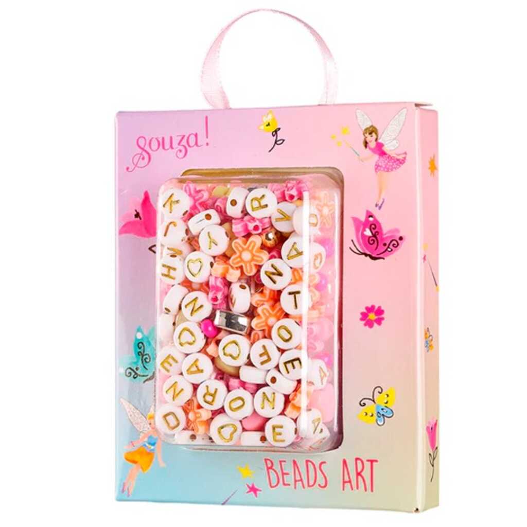 kit manualidades perlas abc