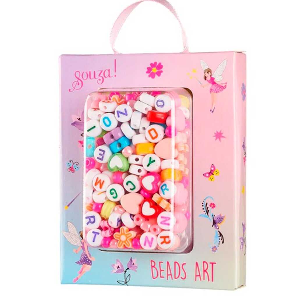 kit manualidades perlas abc