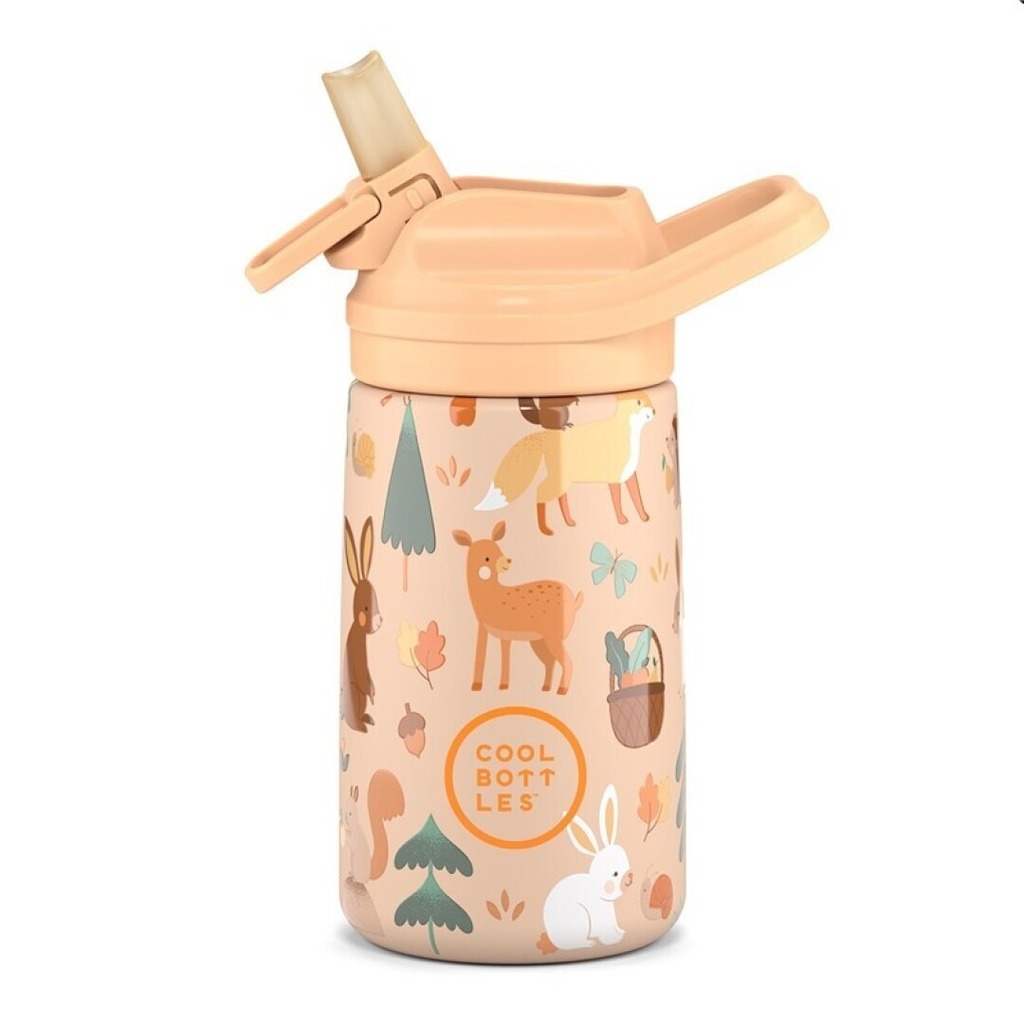 ampolla 350ml kiddie bottle woodland bud