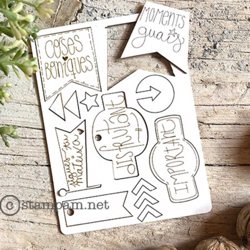 die cuts adhesivos 'moments guais'