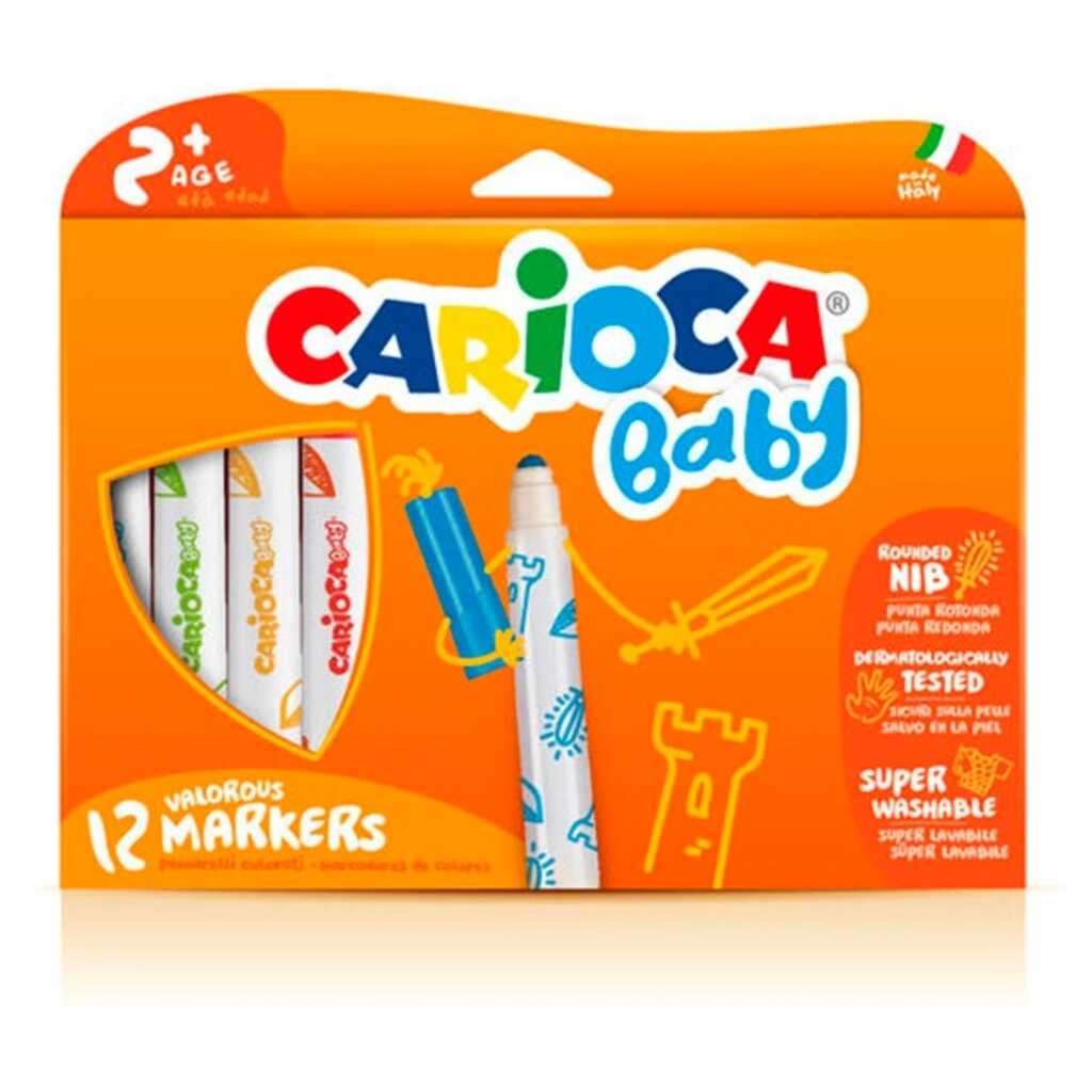 caja 12 rotuladores baby marker 2+