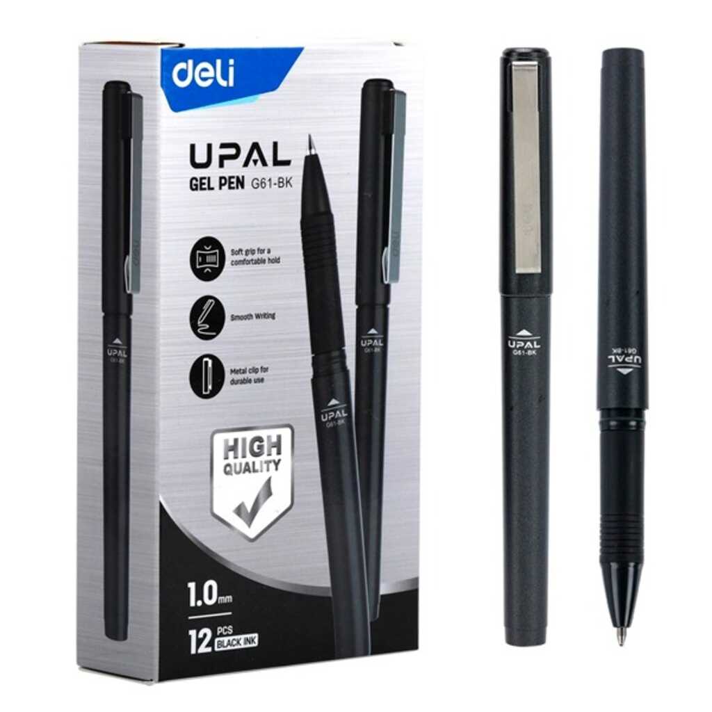 roller gel deli upal punta 1mm azul