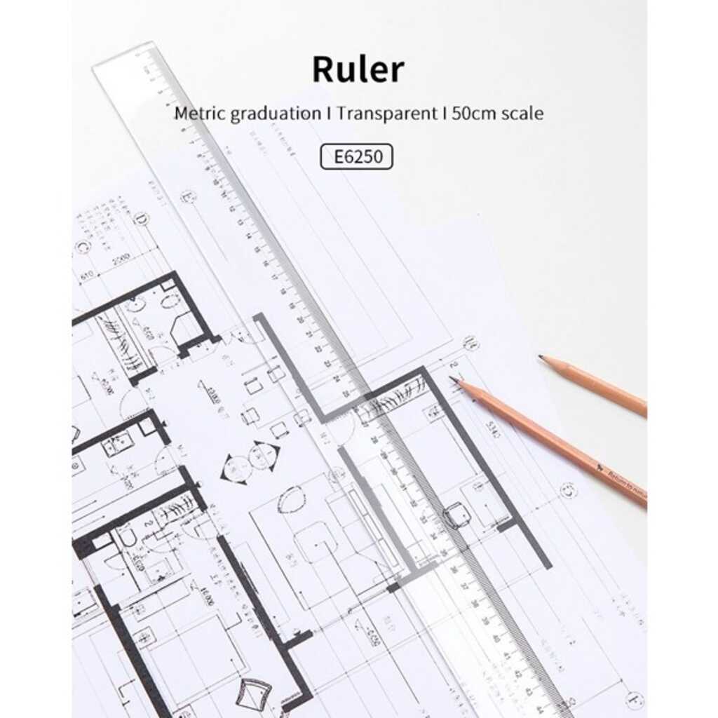 regla graduada deli 50cm