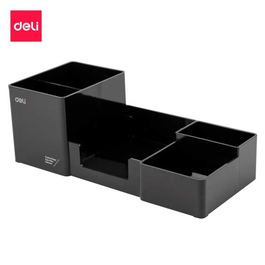 organizador sobremesa deli plastico negr