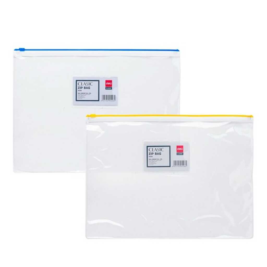 bolsa zip deli pvc a4 80 micras