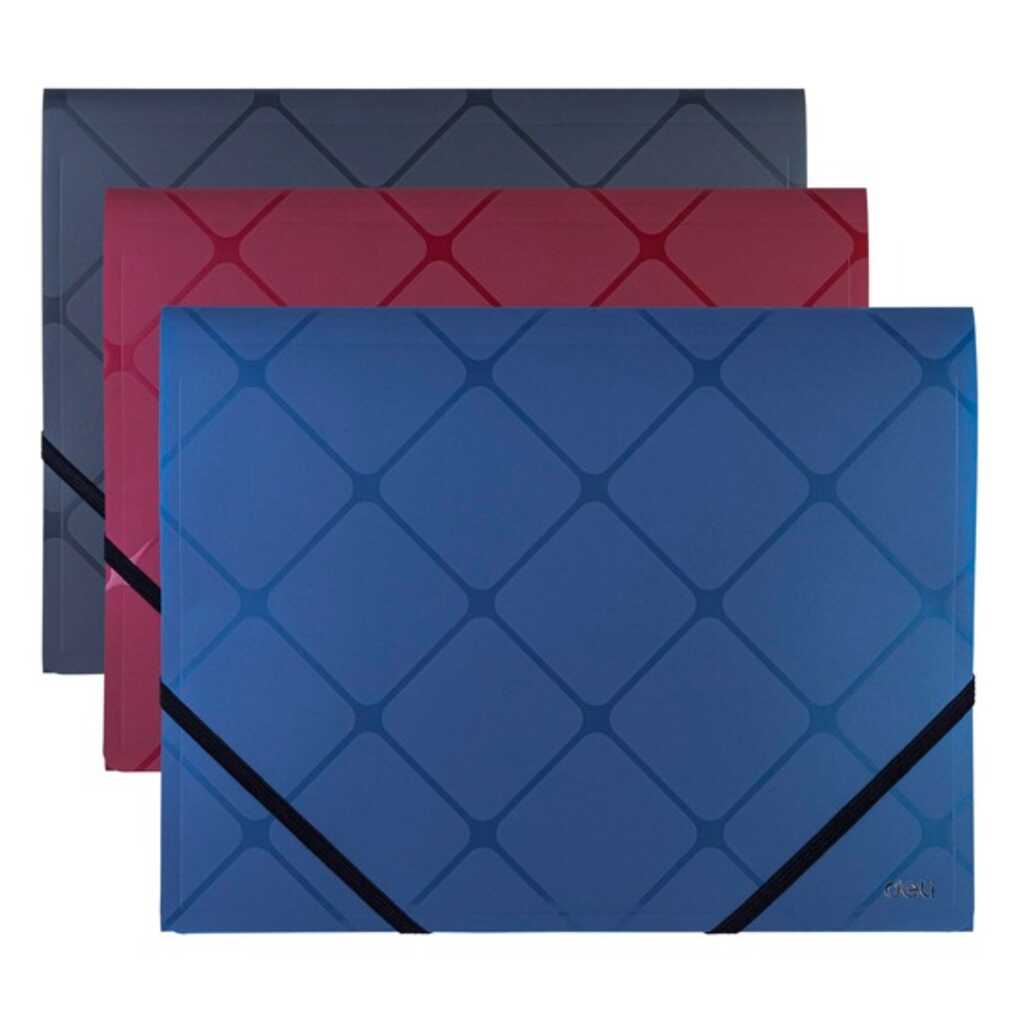 carpeta 3 solapas deli cubo a4 colores