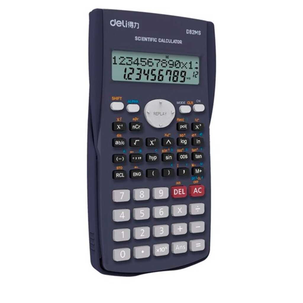 calculadora cientifica deli ed82ms azul calculadora cientifica deli ed82ms azul
