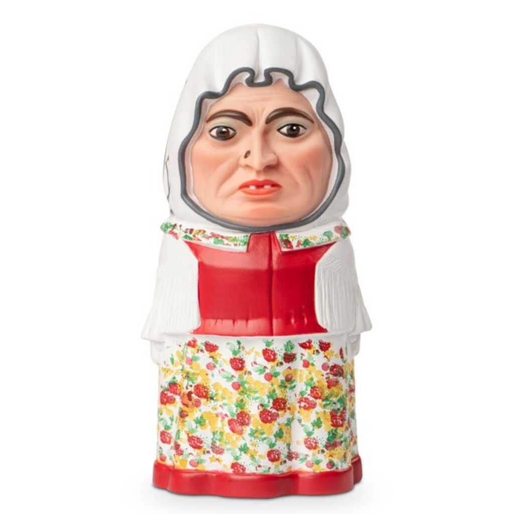 nana de manresa amb camisa vermella