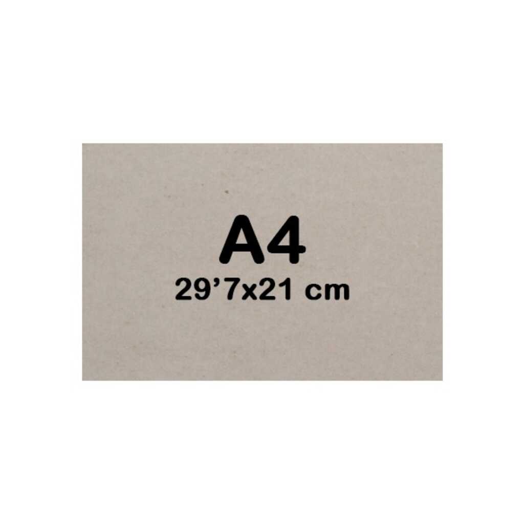 carton gris extra 2mm tamaâ¥o a4