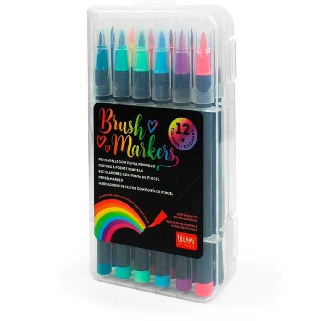 rotuladores p/pincel col.brill. (12uts)