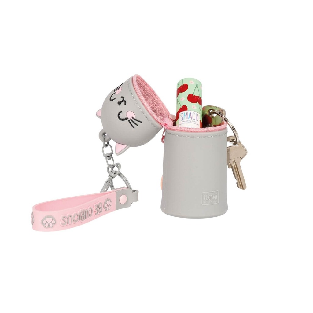 monadero con llavero kitty