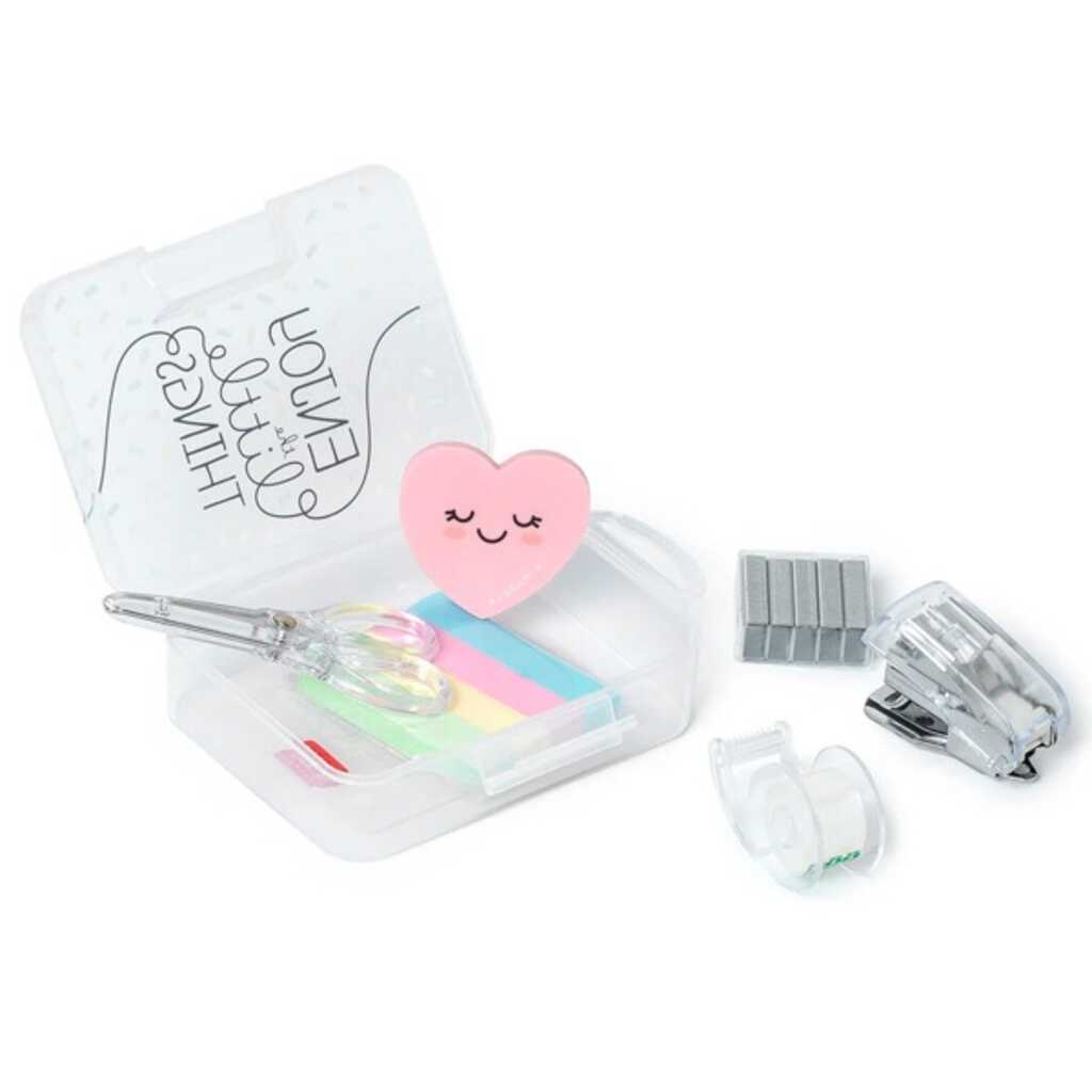 mini set de papeleria ( 6 uts )