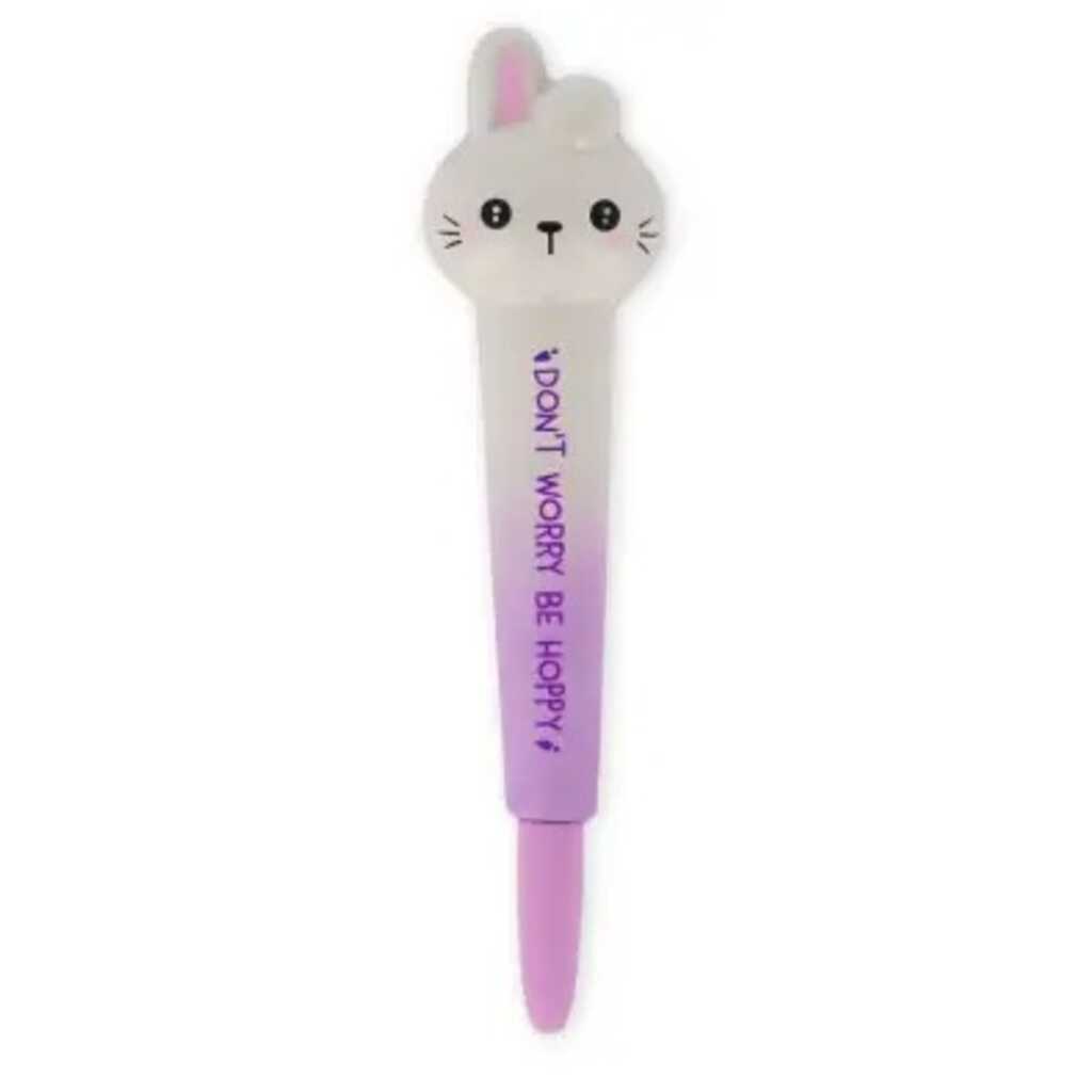 boligrafo de gel antiestres - bunny